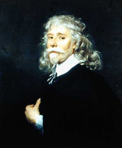 Portrait of a Man with Grey Hair by Adriaen (attr.to) Hanneman