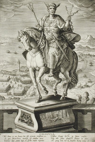 Caligula by Adriaen Collaert