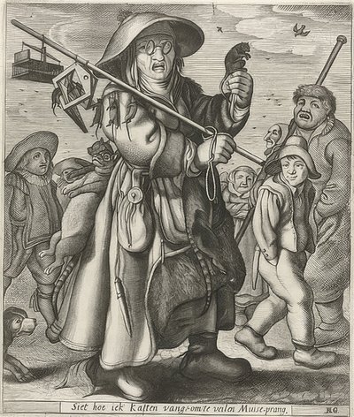 Mouse Catcher by Adriaen Matham