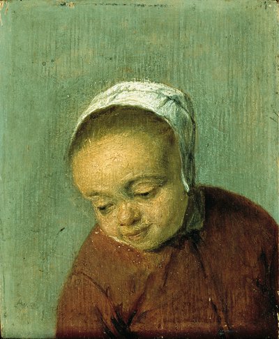 Head of a Girl by Adriaen van Ostade
