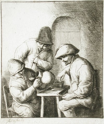 The Empty Jug by Adriaen van Ostade