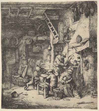 The Family by Adriaen van Ostade