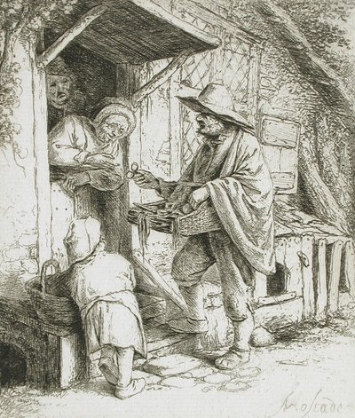 The Spectacle Seller by Adriaen van Ostade