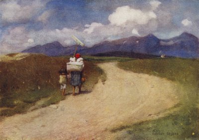 Czechoslovakia: A Road in the Carpathians by Adrian Scott Stokes