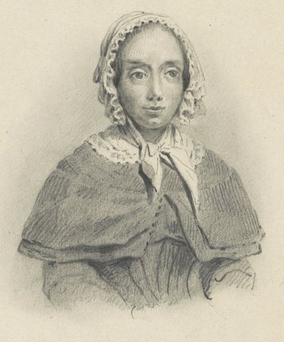 Portrait of Maria Geertruida de Goeje-Barbiers by Adrianus Johannes Ehnle