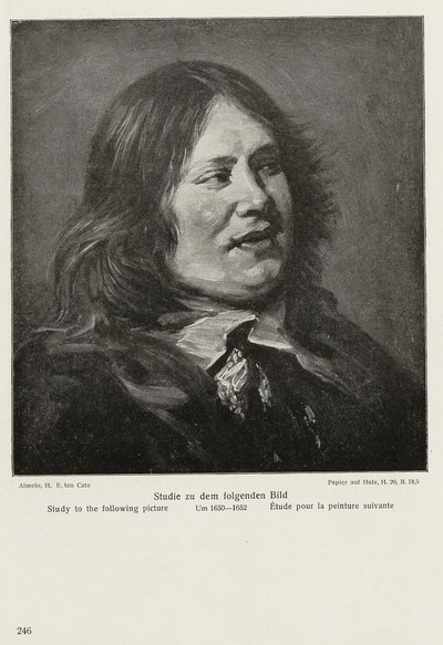 Bust Sketch of Stephanus Gerardts by After Frans Hals