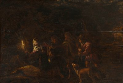 The Flight into Egypt by after Jacopo Bassano