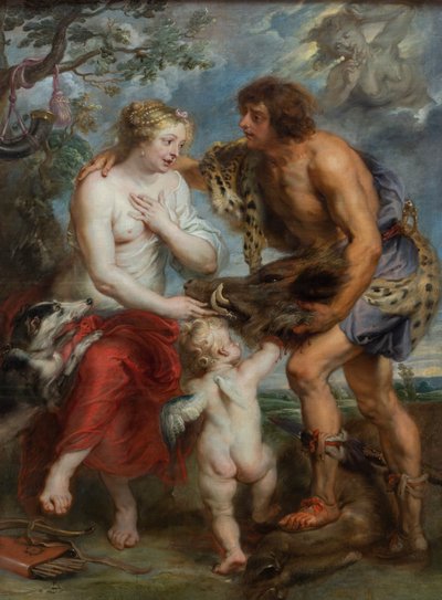 Meleager Presents the Head of the Calydonian Boar to Atalanta by after Peter Paul Rubens