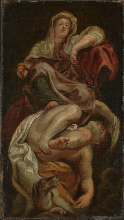 Temperance Triumphant Over Intemperance by after Peter Paul Rubens