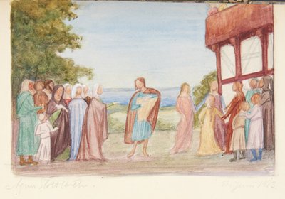 Draft for Figure Composition by Agnes Slott Møller