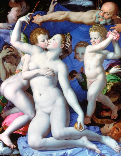 An Allegory with Venus and Cupid by Agnolo Bronzino
