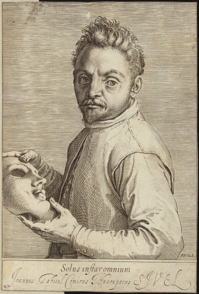 Portrait of Giovanni Gabrielli by Agostino Carracci