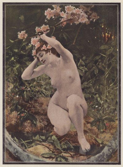 Dryad, tree nymph from Greek mythology by Aimé Nicolas Morot