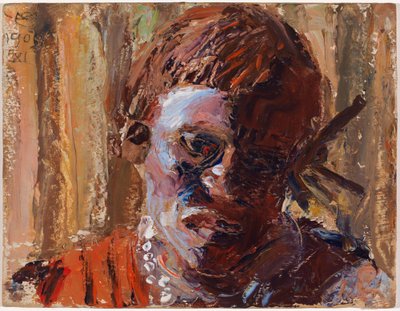 A Kikuyu Man by Akseli Gallen-Kallela