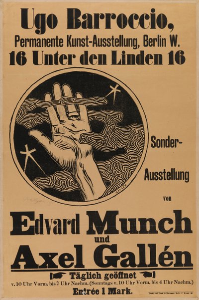 Poster for Munch & Gallén