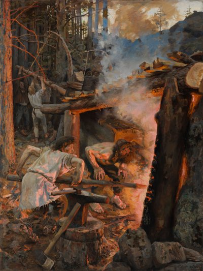 The Forging of the Sampo by Akseli Gallen-Kallela