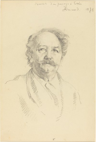 Portrait of a Man (Souvenir of a Visit to Paris) by Albert Besnard