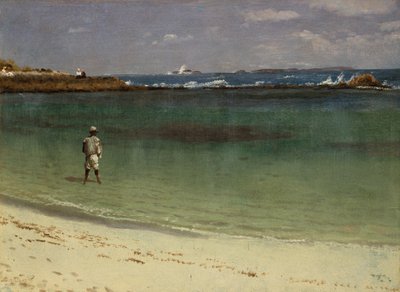 West Indies Coast Scene, c. 1880-93 by Albert Bierstadt