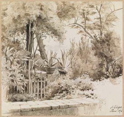 Park in Rome by Albert Edelfelt