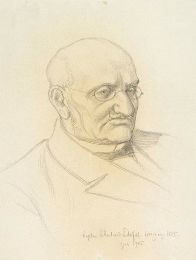 Portrait of Captain Eberhard Edelfelt by Albert Edelfelt