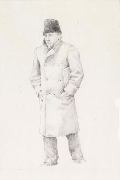 Portrait of a Man by Albert Edelfelt