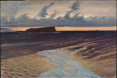 Särkkä Island, Helsinki by Albert Edelfelt