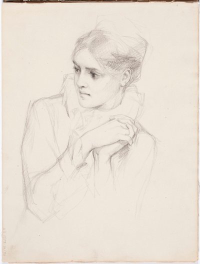 Sketch for Duke Karl Insulting the Corpse of Klaus Fleming by Albert Edelfelt