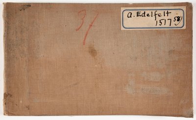 Sketchbook by Albert Edelfelt