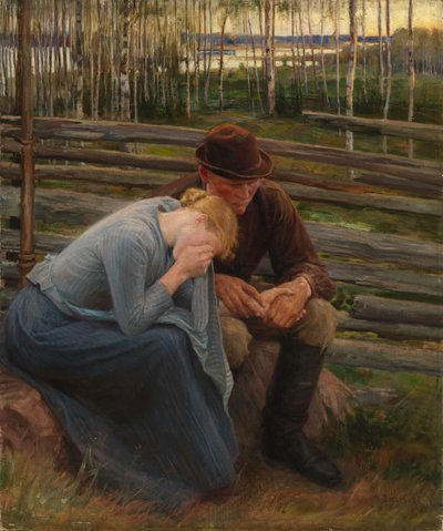Sorrow, Variation of the Illustration for the Poem 