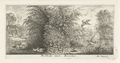 Landscape with Snipe by Albert Flamen