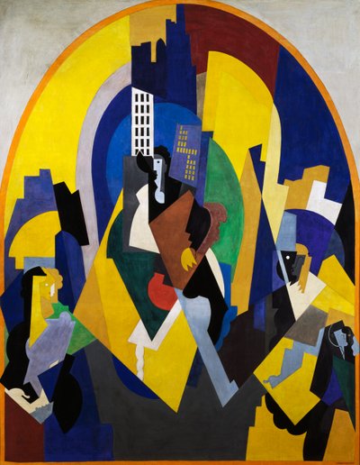 Punctuated Space According to Plan by Albert Gleizes