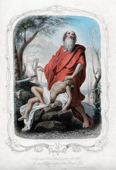 Lay not thine hand upon the lad for now I know that thou fearest God by Albert Henry Payne