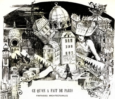 What They Did to Paris, Architectural Fantasies by Albert Robida