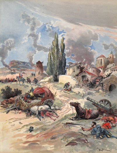 Devastation of Provence, Illustration from 