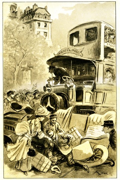Illustration by Albert Robida for Leon Berthault