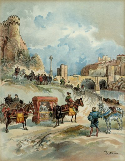 Marguerite of Angouleme (or Navarre, Sometimes from Alencon) by Albert Robida