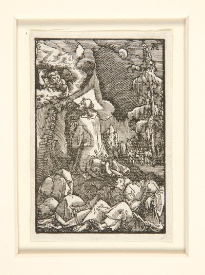 Agony in the Garden, from the series The Fall and Redemption of Man by Albrecht Altdorfer