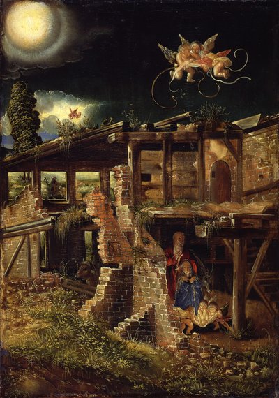 The Birth of Christ by Albrecht Altdorfer