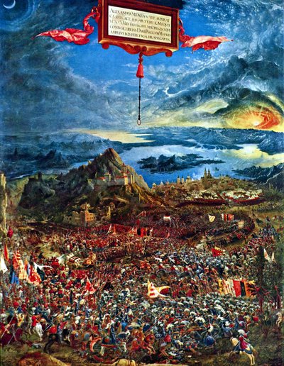The Battle of Alexander at Issus by Albrecht Altdorfer