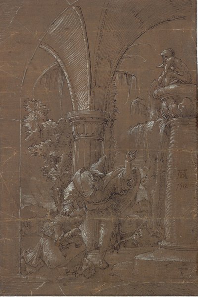 St Catherine of Alexandria Refusing to Worship the Idol by Albrecht Altdorfer