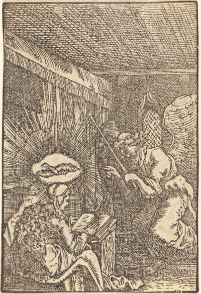 The Annunciation by Albrecht Altdorfer