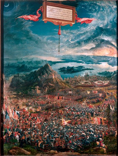 The Battle of Issos Won by Alexander the Great in 333 BC by Albrecht Altdorfer