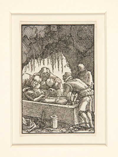 The Entombment of Christ, from the series The Fall and Redemption of Man by Albrecht Altdorfer