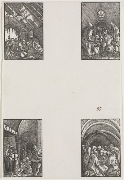 The Fall and Redemption of Man by Albrecht Altdorfer