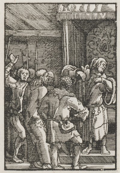 The Fall and Redemption of Man: Christ before Caiaphas by Albrecht Altdorfer