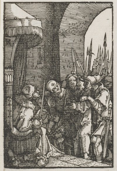 The Fall and Redemption of Man: Christ before Pilate by Albrecht Altdorfer