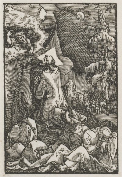 The Fall and Redemption of Man: Christ on the Mount of Olives, c. 1515 by Albrecht Altdorfer