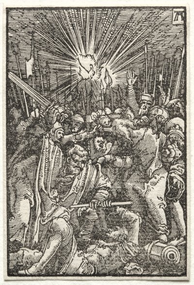 The Fall and Redemption of Man: Christ Taken Captive by Albrecht Altdorfer
