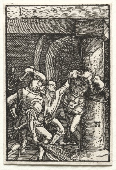 The Fall and Redemption of Man: Flagellation of Christ by Albrecht Altdorfer