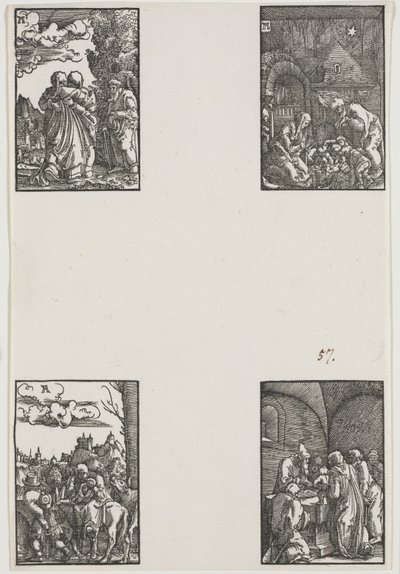 The Fall and Redemption of Man, c. 1515 by Albrecht Altdorfer